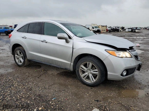 2013 Acura RDX Tech Pkg with VIN 5J8TB3H54DL004261, listed as a Copart auction lot 50782915 with 95,686 mi miles and Salvage Title. Bid and sale history available at carsss.com. Image 4.