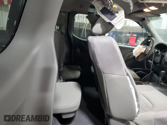 2021 Nissan Frontier S with VIN 1N6ED0CEXMN702835, listed as a Copart auction lot 43705415 with 23,705 mi miles and Salvage title. Bid and sale history available at DreamBid. Image 10.