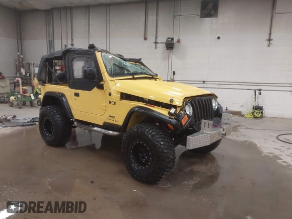 2006 Jeep Wrangler X with VIN 1J4FA39S96P743750, listed as a IAAI auction lot 39410937 with 43,104 mi miles and . Bid and sale history available at DreamBid. Image 1.