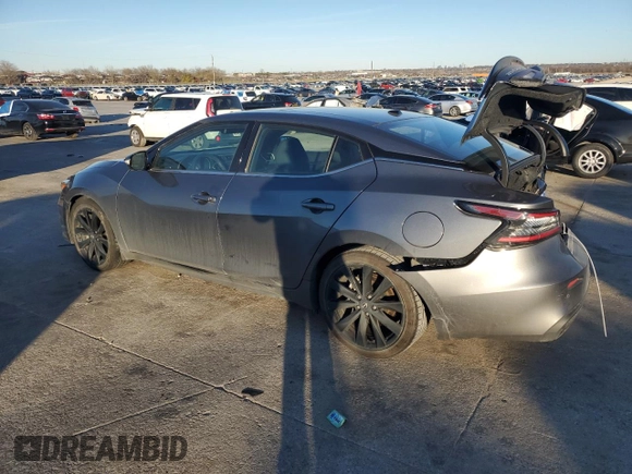 2023 Nissan Maxima SR with VIN 1N4AA6EV6PC513972, listed as a Copart auction lot 86695044 with 27,174 mi miles and Salvage title. Bid and sale history available at DreamBid. Image 2.