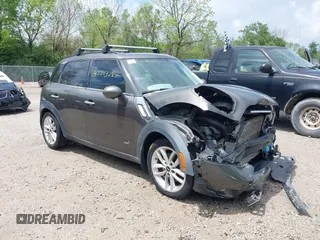 2013 MINI Countryman S ALL4 with VIN WMWZC5C58DWP30600, listed as a IAAI auction lot 42203285 with 76,796 mi miles and . Bid and sale history available at DreamBid. Image 1.