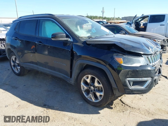 2018 Jeep Compass Limited с VIN 3C4NJDCB4JT340991, выставлен на аукционе IAAI как лот 41776098 с пробегом Не указан миль и . История ставок и продаж доступна на DreamBid. Изображение 1.