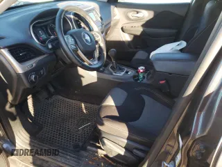 2017 Jeep Cherokee Sport with VIN 1C4PJMAS8HW560876, listed as a Copart auction lot 52275505 with 100,989 mi miles and Non Repairable. Bid and sale history available at carsss.com. Image 7.