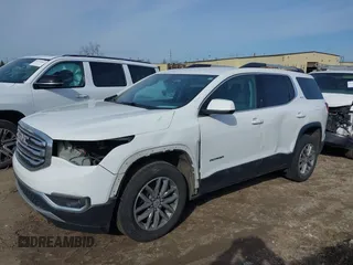 2017 GMC Acadia SLE with VIN 1GKKNSLS2HZ141733, listed as a IAAI auction lot 41762732 with 219,598 mi miles. Bid and sale history available at carsss.com. Image 2.