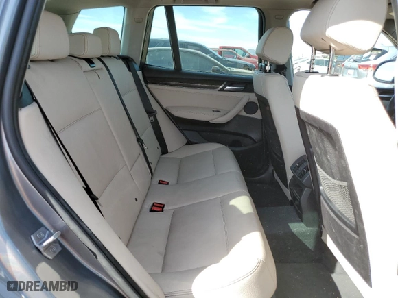 2016 BMW X3 xDrive28i with VIN 5UXWX9C54G0D78657, listed as a Copart auction lot 42431825 with 33,352 mi miles and Salvage Title. Bid and sale history available at carsss.com. Image 11.