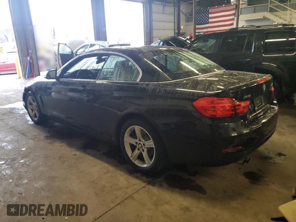 2015 BMW 4 Series 428i xDrive with VIN WBA3T1C58FP820289, listed as a Copart auction lot 84008124 with 67,675 mi miles and Salvage Title. Bid and sale history available at carsss.com. Image 2.