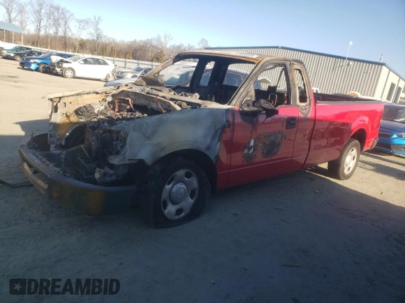 2007 Ford F-150 XL with VIN 1FTRF12247NA86520, listed as a Copart auction lot 41966535 with 0 mi miles and Non Repairable. Bid and sale history available at carsss.com. Image 1.