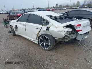 2020 Honda Accord Sport with VIN 1HGCV2F33LA028905, listed as a IAAI auction lot 41937603 with 40,876 mi miles and . Bid and sale history available at DreamBid. Image 3.