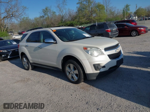 2013 Chevrolet Equinox LT with VIN 1GNALDEK2DZ131825, listed as a IAAI auction lot 42108111 with 142,696 mi miles. Bid and sale history available at carsss.com. Image 1.