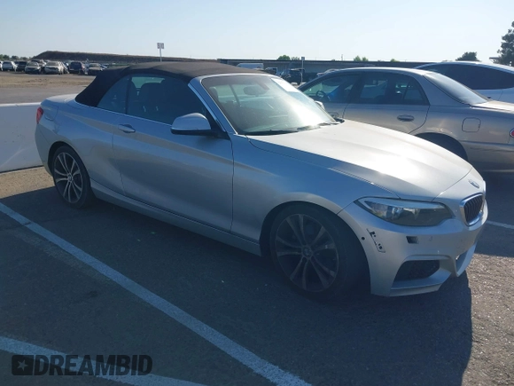 2016 BMW 2 Series 228i xDrive with VIN WBA1L9C56GV325656, listed as a IAAI auction lot 42655006 with 108,519 mi miles and . Bid and sale history available at DreamBid. Image 1.