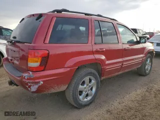 2003 Jeep Grand Cherokee Limited with VIN 1J4GW58N23C616404, listed as a Copart auction lot 80310244 with 277,710 mi miles and Clean Title. Bid and sale history available at carsss.com. Image 3.