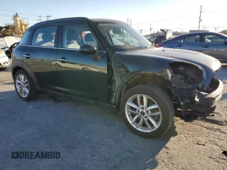 2014 MINI Countryman S with VIN WMWZC3C58EWT01267, listed as a Copart auction lot 47268355 with 45,430 mi miles and Salvage Title. Bid and sale history available at DreamBid. Image 4.