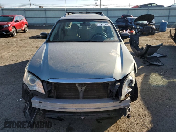 2009 Subaru Outback with VIN 4S4BP60C897341180, listed as a Copart auction lot 77823484 with 171,483 mi miles and Salvage Title. Bid and sale history available at carsss.com. Image 5.