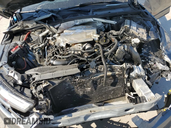 2018 Audi S4 Premium Plus with VIN WAUB4AF48JA120568, listed as a Copart auction lot 60743874 with 69,860 mi miles and Salvage Title. Bid and sale history available at carsss.com. Image 11.