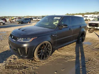 2021 Land Rover Range Rover Sport SVR with VIN SALWZ2RE5MA780919, listed as a Copart auction lot 84604744 with 36,867 mi miles and Salvage Title. Bid and sale history available at DreamBid. Image 1.