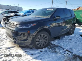 2020 Land Rover Discovery Sport SE R-Dynamic with VIN SALCL2FX1LH833423, listed as a Copart auction lot 87363784 with 0 mi miles and Clean Title. Bid and sale history available at carsss.com. Image 1.