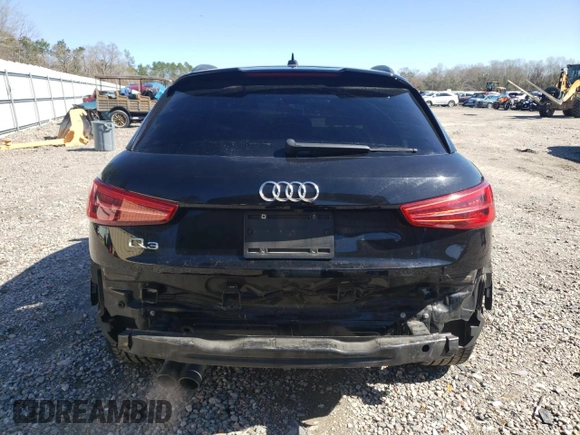 2018 Audi Q3 Premium Plus with VIN WA1HCCFSXJR030201, listed as a Copart auction lot 45162565 with 89,933 mi miles and Salvage title. Bid and sale history available at DreamBid. Image 6.