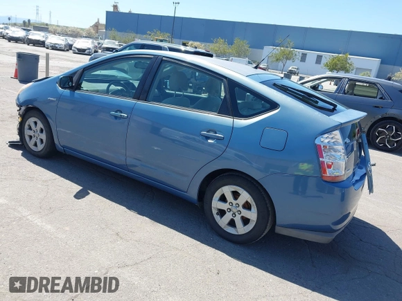 2007 Toyota Prius with VIN JTDKB20U677678691, listed as a IAAI auction lot 41993838 with 195,876 mi miles. Bid and sale history available at carsss.com. Image 3.