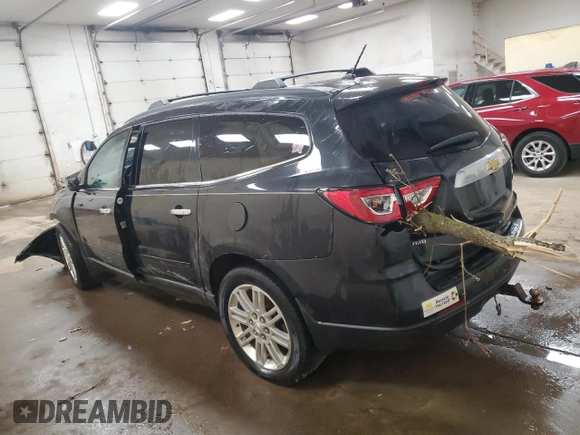 2015 Chevrolet Traverse LT with VIN 1GNKVGKD0FJ322649, listed as a Copart auction lot 52002055 with 129,240 mi miles and Clean title. Bid and sale history available at DreamBid. Image 2.
