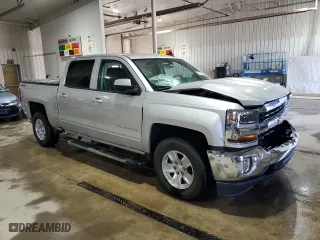 2018 Chevrolet Silverado 1500 LT with VIN 3GCUKREC2JG584577, listed as a Copart auction lot 47746515 with 73,670 mi miles and Salvage Title. Bid and sale history available at carsss.com. Image 4.