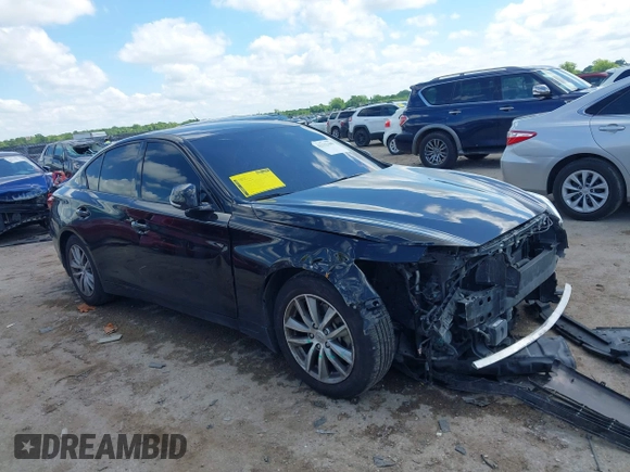 2021 Infiniti Q50 Pure with VIN JN1EV7AP9MM702072, listed as a IAAI auction lot 42232189 with 93,550 mi miles and . Bid and sale history available at DreamBid. Image 1.