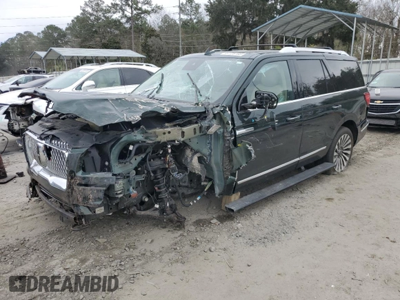 2021 Lincoln Navigator Reserve with VIN 5LMJJ2KT3MEL14652, listed as a Copart auction lot 44128165 with Not provided miles and Salvage title. Bid and sale history available at DreamBid. Image 1.