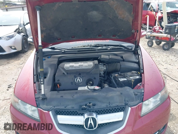2008 Acura TL with VIN 19UUA66218A014734, listed as a IAAI auction lot 41918201 with 204,779 mi miles. Bid and sale history available at carsss.com. Image 10.