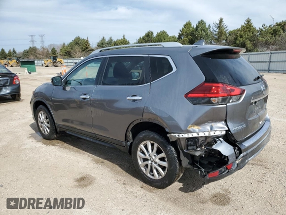 2017 Nissan Rogue SV with VIN KNMAT2MV5HP573539, listed as a Copart auction lot 52445815 with 98,804 mi miles and Salvage Title. Bid and sale history available at carsss.com. Image 2.