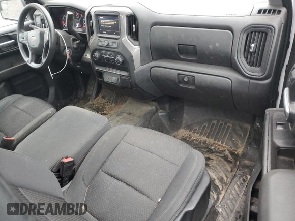 2020 Chevrolet Silverado 1500 Work Truck with VIN 3GCNWAEFXLG250174, listed as a Copart auction lot 44940685 with 107,631 mi miles and Salvage Title. Bid and sale history available at carsss.com. Image 8.