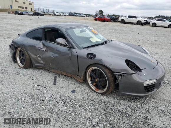 2010 Porsche 911 Carrera with VIN WP0AA2A99AS706111, listed as a Copart auction lot 44523405 with Not Provided miles and Salvage Title. Bid and sale history available at DreamBid. Image 4.