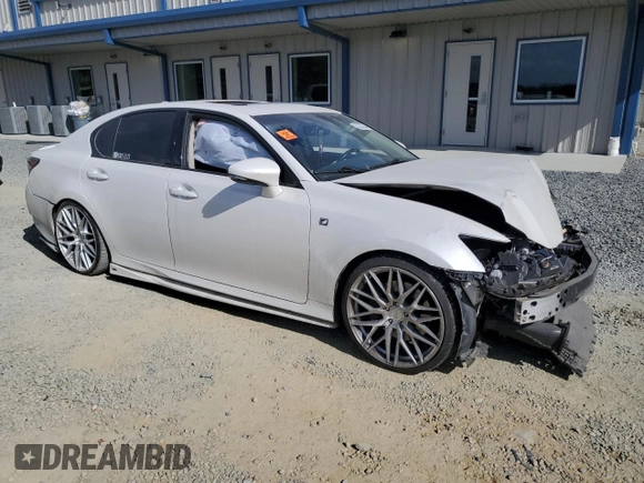 2016 Lexus GS 350 with VIN JTHBZ1BL9GA001341, listed as a Copart auction lot 78571454 with 86,615 mi miles and Salvage title. Bid and sale history available at DreamBid. Image 4.