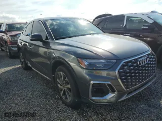 2023 Audi Q5 Sportback S line Premium Plus with VIN WA15AAFY7P2060419, listed as a Copart auction lot 74589644 with 0 mi miles and Non Repairable. Bid and sale history available at carsss.com. Image 4.
