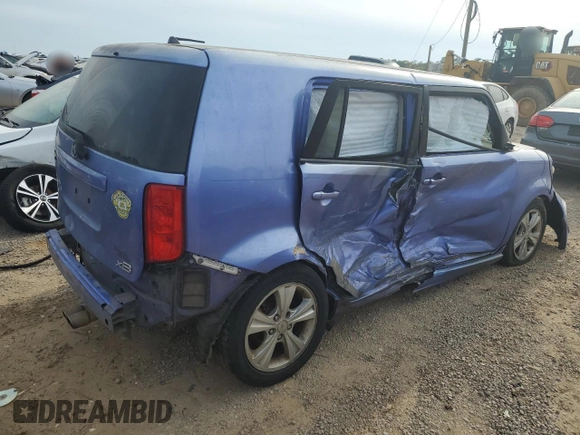 2010 Scion xB with VIN JTLZE4FE6A1115639, listed as a Copart auction lot 50777735 with 154,897 mi miles and Salvage Title. Bid and sale history available at carsss.com. Image 3.