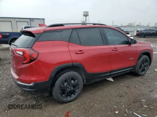 2024 GMC Terrain AT4 z VIN 3GKALYEG4RL219435, wystawiony jako Copart lot #54608085 z przebiegiem 59 572 mil mil oraz Szkoda całkowita • Salvage title. Historia ofert i sprzedaży dostępna na DreamBid. Obrazek 3.