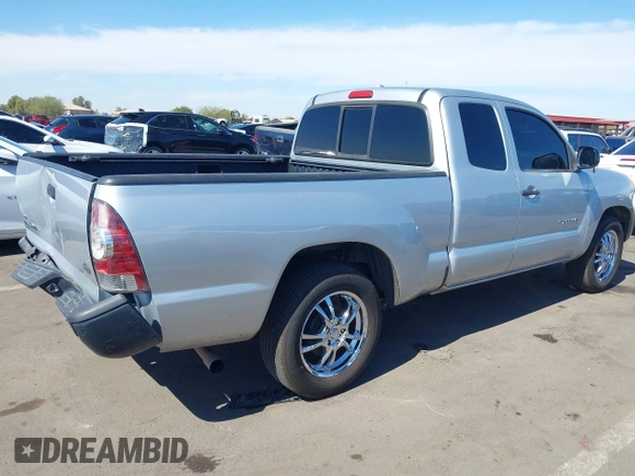 2010 Toyota Tacoma with VIN 5TETX4CN8AZ725239, listed as a IAAI auction lot 41573358 with 114,828 mi miles and . Bid and sale history available at DreamBid. Image 4.
