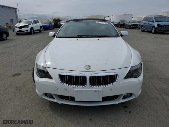 2006 BMW 6 Series 650Ci with VIN WBAEK13476CN76029, listed as a Copart auction lot 47135175 with 108,795 mi miles and Clean Title. Bid and sale history available at carsss.com. Image 5.