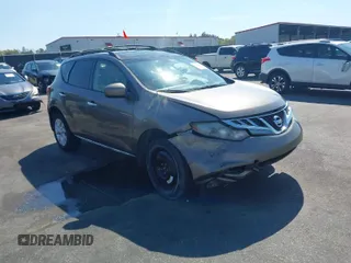 2013 Nissan Murano LE with VIN JN8AZ1MU2DW208076, listed as a IAAI auction lot 41911212 with 127,994 mi miles. Bid and sale history available at carsss.com. Image 1.