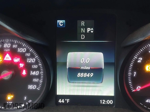 2017 Mercedes-Benz C 300 with VIN 55SWF4KB9HU212762, listed as a IAAI auction lot 41111475 with 88,849 mi miles and . Bid and sale history available at DreamBid. Image 7.