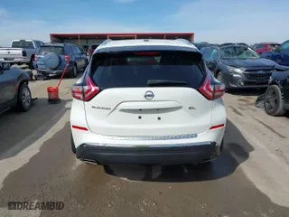2017 Nissan Murano Platinum with VIN 5N1AZ2MG2HN204483, listed as a IAAI auction lot 41820637 with 70,931 mi miles. Bid and sale history available at carsss.com. Image 16.