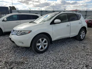2010 Nissan Murano S with VIN JN8AZ1MU7AW019645, listed as a Copart auction lot 41592235 with 211,586 mi miles and Non Repairable. Bid and sale history available at carsss.com. Image 1.