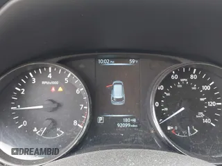 2017 Nissan Rogue SV with VIN KNMAT2MV5HP528634, listed as a IAAI auction lot 41876080 with 92,099 mi miles. Bid and sale history available at carsss.com. Image 7.