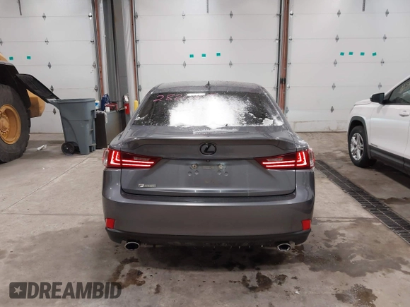 2015 Lexus IS 250 with VIN JTHCF1D29F5020402, listed as a IAAI auction lot 41536371 with 154,595 mi miles and . Bid and sale history available at DreamBid. Image 16.