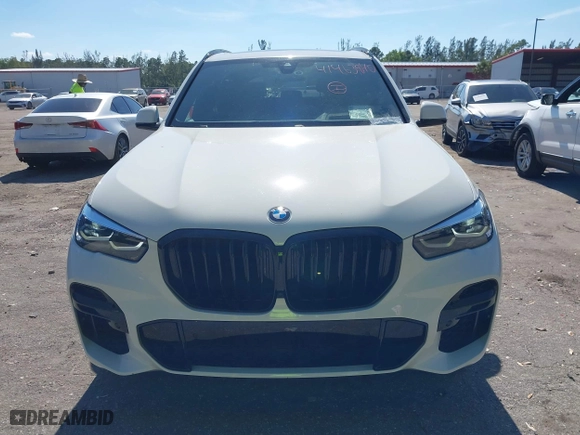 2023 BMW X5 sDrive40i with VIN 5UXCR4C04P9P85181, listed as a IAAI auction lot 41463840 with 20,819 mi miles. Bid and sale history available at carsss.com. Image 6.