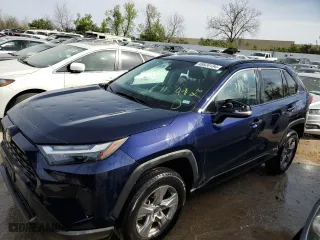 2022 Toyota RAV4 Hybrid XLE with VIN 4T3RWRFV2NU072351, listed as a Copart auction lot 49820134 with 29,525 mi miles and Salvage Title. Bid and sale history available at carsss.com. Image 1.