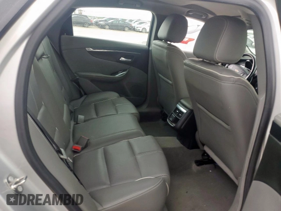 2018 Chevrolet Impala Premier with VIN 2G1125S35J9139463, listed as a Copart auction lot 63001745 with 70,248 mi miles and Salvage title. Bid and sale history available at DreamBid. Image 10.