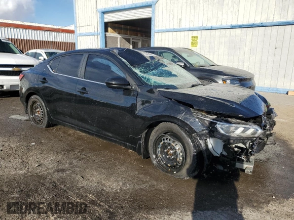 2020 Nissan Sentra S with VIN 3N1AB8BV8LY213149, listed as a Copart auction lot 48155155 with 92,743 mi miles and Clean Title. Bid and sale history available at carsss.com. Image 4.