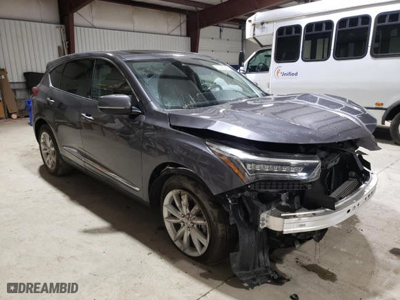 2020 Acura RDX with VIN 5J8TC2H30LL023541, listed as a Copart auction lot 85395644 with 52,710 mi miles and Salvage Title. Bid and sale history available at carsss.com. Image 4.