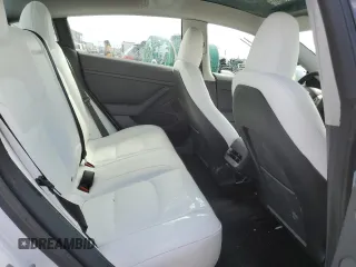2023 Tesla Model 3 with VIN 5YJ3E1EA9PF569835, listed as a Copart auction lot 50876824 with 25,736 mi miles and Salvage Title. Bid and sale history available at DreamBid. Image 10.
