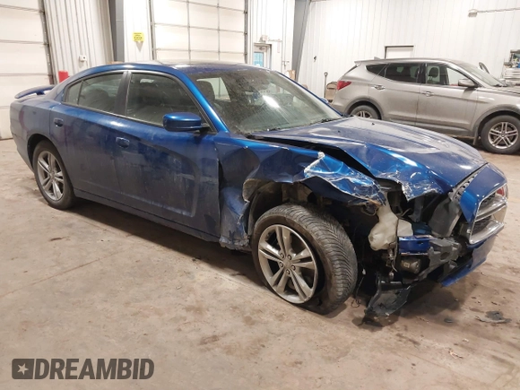 2012 Dodge Charger SXT with VIN 2C3CDXJG4CH306418, listed as a IAAI auction lot 41151844 with 148,538 mi miles. Bid and sale history available at carsss.com. Image 1.