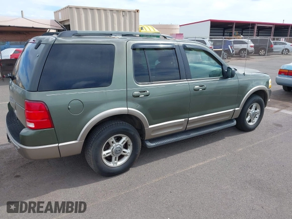 2002 Ford Explorer Eddie Bauer с VIN 1FMDU74E02ZB39477, выставлен на аукционе IAAI как лот 42583278 с пробегом Не указан миль и . История ставок и продаж доступна на DreamBid. Изображение 4.